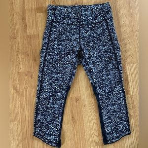 Lululemon Crop Mesh Leggings